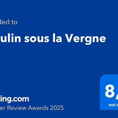 Moulin sous la Vergne Nanteuil-en-Vallée Extérieur photo